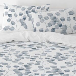 PARURE HOUSSE DE COUETTE COUSTURA ACUARELLAAZUL