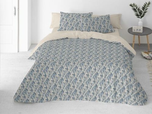 PARURE HOUSSE DE COUETTE COUSTURA CAELI BLUE