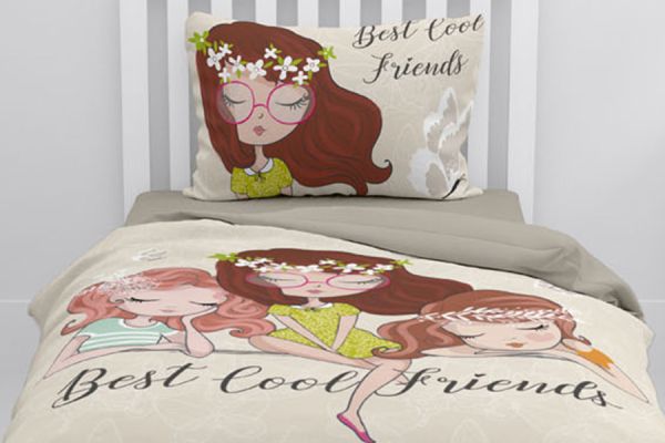 PARURE HOUSSE DE COUETTE COOLFRIEND