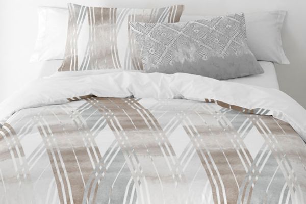 PARURE HOUSSE DE COUTTE COUSTURA RAINA