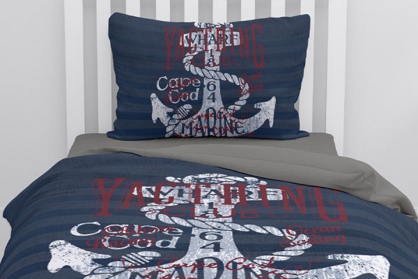 PARURE HOUSSE DE COUETTE COUSTURA YACHT