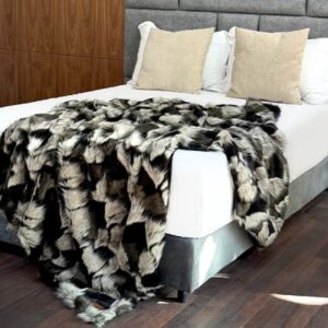 PLAID DE LUXE EN FOURRURE