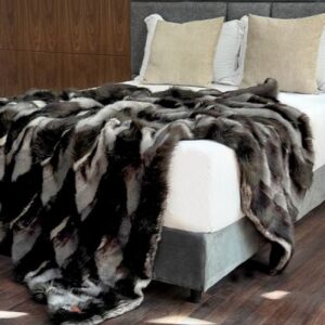 PLAID DE LUXE EN FOURRURE